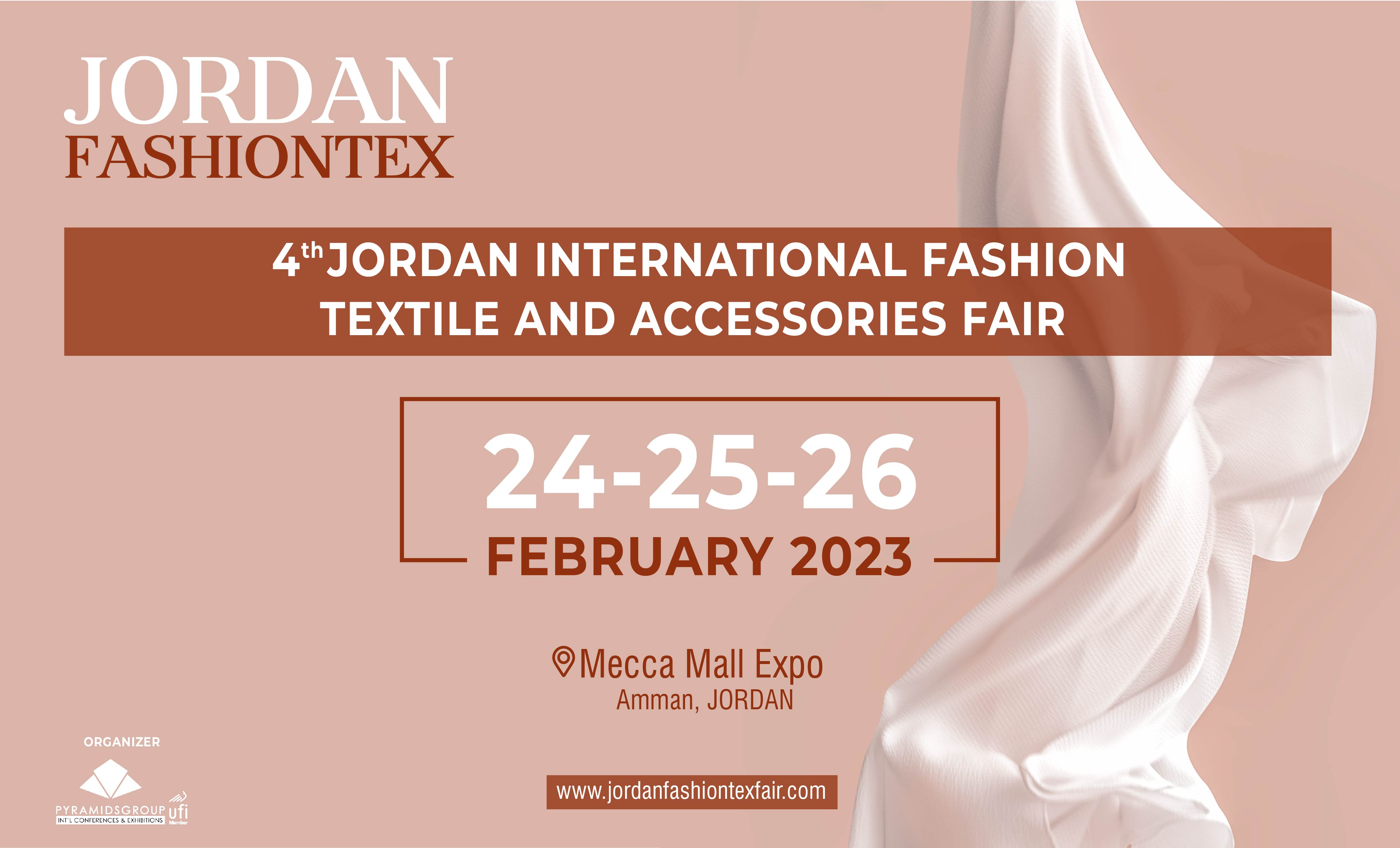We will be 4th JORDAN INTERNATIONAL FASHION, TEXTILE AND ACCESSORIES Exhibition on 24  26 February 2023 at booth Stand  B24 with latest product profile of Bornewa